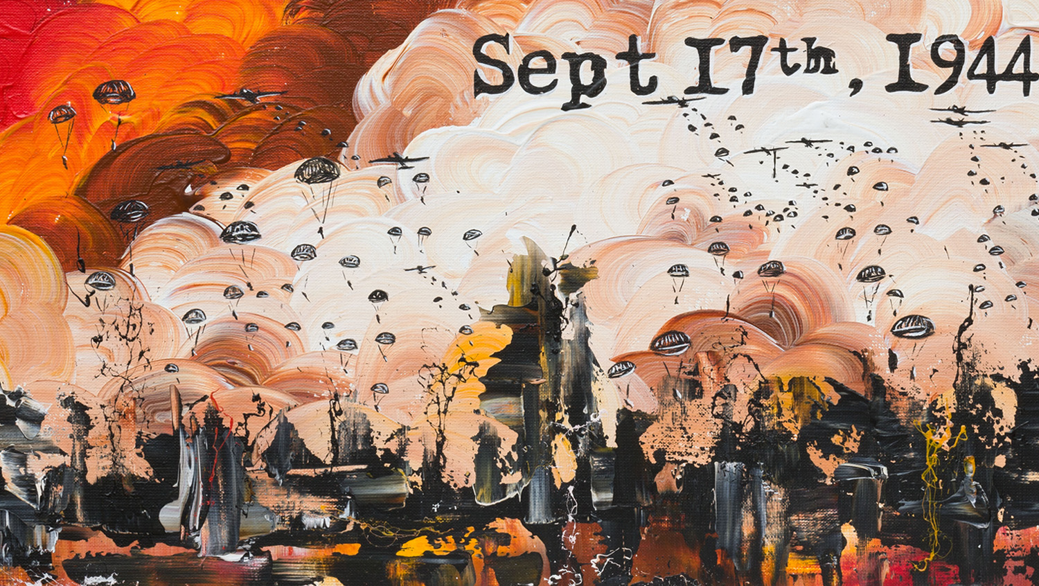 Airborne Collection - Painting 'Battle of Arnhem' September 17th 1944
